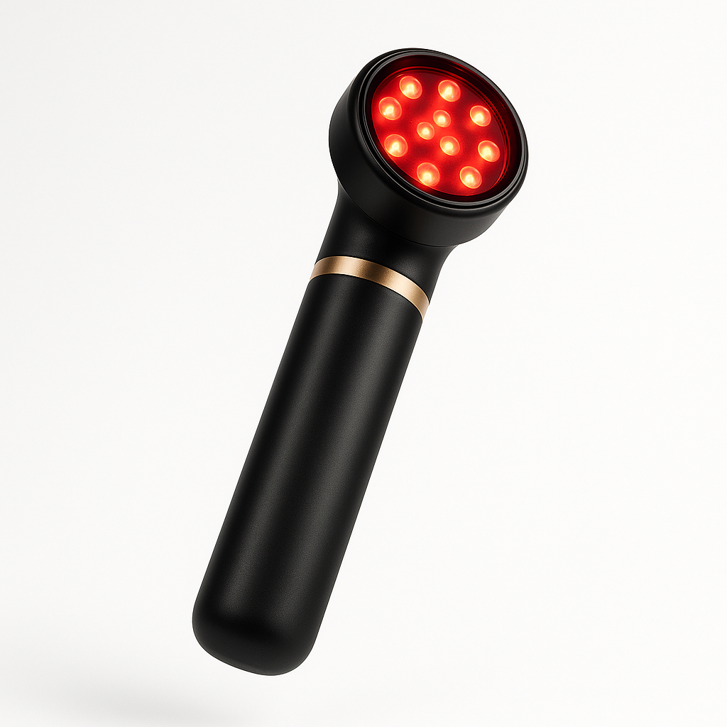 XELARA Red Light Therapy Wand — 630nm & 850nm LED Face Device for Anti-Ageing, Collagen & Skin Renewal